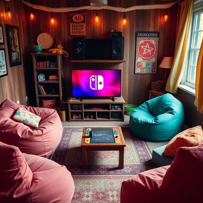 遊戲娛樂空間 - Switch及桌遊設施